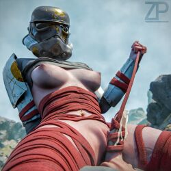 1boy 1girls 3d anonymous_female armor armored_female background bandage blender blender_cycles bodily_fluids bondage breasts breasts_out clothes_lift cock_and_ball_torture cum cum_on_penis domination duo exposed_breasts exposed_pussy female female_on_top female_stormtrooper femdom first_porn_of_character genitals gold_(metal) helmet human human_only leg_wraps light-skinned_female light_bondage light_skin lying male male/female malesub medium_breasts navel_piercing night_trooper nipples on_back outside penis penis_out piercing pussy pussyjob rope rope_around_penis rope_bondage shirt_up sitting sitting_on_person soldier spread_legs star_wars star_wars:_ahsoka stormtrooper straight submissive thighs unseen_female_face unseen_male_face wraps zweiprobleme