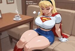 kara danvers from dc by fuyubloom