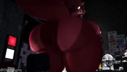 1boy 1girls anal anal_insertion anal_sex anal_vore animated anus areolae ass ass_bigger_than_head big_ass big_breasts bouncing_ass bouncing_breasts breasts cally3d compression_artifacts donut_anus eyepatch fexa five_nights_at_freddy's fox_girl fox_tail foxy_(cally3d) foxy_(fnaf) fredina's_nightclub furry hands_on_thighs horse_boy huge_ass huge_breasts moaning nipples no_sound ok_bruh okbruhsfm puffy_anus red_body scottgames sex tagme tail thick_thighs video vore wide_hips yellow_body yellow_eyes
