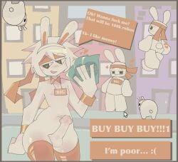 1boy artist_request bunny_ears femboy genitals joke male money ninja_headband nipples penis pet_simulator_99 pet_simulator_x preston_(big_games) roblox roblox_avatar roblox_game robloxian solo_male source_request thighs