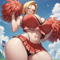 android 18 from dragon ball by anra manyu