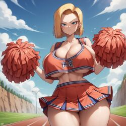 android 18 from dragon ball by anra manyu