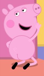 ass female naked peppa_pig peppa_pig_(character) pig sexy sexy_pose