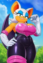 rouge the bat from sega by artist request
