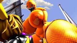 chica (fnaf) from five nights at freddy's by mishuyuu (modeler)