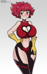 bankaipacay breasts cutie_honey cutie_honey_(character) fully_clothes honey_kisaragi