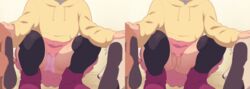 1girls akamaru_(naruto) boots boruto:_naruto_next_generations canine collage female female_focus high_resolution hoodie naruto nude_filter panties panties_removed petting skirt skirt_lift socks thick_thighs thighhighs underwear upskirt uzumaki_himawari