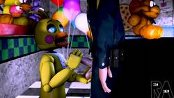 3d accurate_art_style animated animatronic beak blue_eyes cupping_balls five_nights_at_freddy's five_nights_at_freddy's_2 glowing_eyes grunting handjob holding_penis human_on_robot living_machine looking_at_partner looking_up looking_up_at_partner mp4 rookieanimator210 sound straight tagme toy_chica_(classic) toy_chica_(fnaf) video