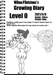 e19700 the_flintstones wilma_flintstone female weights breasts