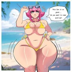 melodie (brawl stars) from brawl stars by rukasu77