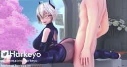 1boy 1girls 3d 3d_animation ambiguous_penetration anger_symbol anger_vein animated arm_grab arms_held_back arms_pulled_back artist_name ass bare_shoulders barefoot big_ass black_nail_polish black_nails braid bubble_butt clothed clothed_female_nude_male clothing cum cum_in_pussy cum_inside eyewear female female_moaning female_penetrated femsub fingerless_gloves from_behind from_behind_position fucked_from_behind glasses gloves harkeyo heart heart-shaped_pupils heart_symbol hentaudio indie_virtual_youtuber indoors light-skinned_female light-skinned_male light_skin longer_than_30_seconds male male/female male_penetrating male_penetrating_female maledom moaning mostly_clothed mostly_clothed_female nude_male opennsfwsp red_eyes saruei_(vtuber) scar scar_across_eye scar_on_face sex sex_from_behind short_hair shorter_than_one_minute slapping_ass slapping_butt smug smug_grin sound spanking splits splits_position stirrup_legwear straight unseen_male_face video virtual_youtuber voice_acted vtuber watermark white_hair zerodiamonds