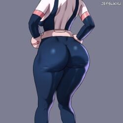 ochako uraraka from boku no hero academia by jefsukyu