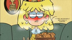 big_breasts big_penis dickgirl edit futa_only futanari lori_loud penis_under_clothes precum precum_on_penis precum_through_clothing straight_hair the_loud_house xsherlock420_(artist)