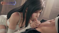 1boy 1girl1boy ai_generated animated blowjob cloud_strife couple cyw548 deep_blowjob deepthroat female final_fantasy_vii long_hair oral penis tagme tifa_lockhart video wedding_dress