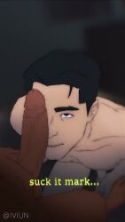 anime anime_style blowjob blowjob_face blowjob_only cartoon cartoon_character gay invincible invincible_(comics) invincible_(superhero) invincible_(tv_series) iviun jock jock_slut mark mark_grayson mouth_open muscled muscled_man oral oral_masturbation oral_penetration oral_sex penis penis_in_mouth penis_on_face porn recording recording_on_phone recording_sex recording_video rex_splode sex tagme video yaoi