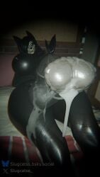 2026 3d_(artwork) absurd_res animal_genitalia animal_penis anthro balls bed bedroom big_balls big_breasts big_penis black_hair black_sheath bodily_fluids bone breasts canid canine claws close-up cum cum_drip cum_on_balls cum_on_bed cum_on_leg cum_on_own_leg cum_on_penis cum_on_self digital_media_(artwork) dripping equine_genitalia equine_penis erection excessive_cum excessive_genital_fluids fangs flared_penis furniture genital_fluids genitals glistening glistening_body glowing glowing_eyes grey_penis gynomorph hair hi_res horsecock huge_balls huge_breasts huge_penis hyper hyper_genitalia hyper_long_penis hyper_penis inside intersex long_hair long_penis looking_at_viewer lying lying_on_bed malo mammal mismatched_genitalia mismatched_penis nipples on_bed penis pillow scp-1471-a scp-1471-a_(bom39) scp-1471-a_(scrag) scp_foundation scrag_boy_(model) sheath skull skull_head skulldog_(species) slugcats slugcats_(artist) solo sweat sweaty_body teeth text thick_thighs url wet wet_body wide_hips