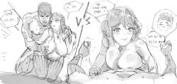 xenoblade_(series) xenoblade_chronicles_2 xenoblade_chronicles_3 rex_(xenoblade) pyra pyra_(xenoblade) mythra mythra_(xenoblade) sex big_breasts