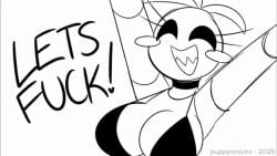 animated animatronic asking_for_sex audible_creampie big_ass big_penis bra breasts cowgirl_position cum cum_inside dialogue five_nights_at_freddy's five_nights_at_freddy's_2 fucked_silly heart_symbol human inviting puppysnackz sound sound_edit straight tagme tongue_out toy_chica_(fnaf) vaginal_penetration video voice_acted