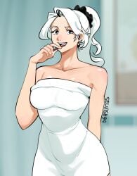 1girls 2026 after_bath after_bathing bathrobe black_cat_(marvel) blue_eyes breasts color colored curvaceous curvaceous_body curvaceous_female curvaceous_figure curvaceous_hips curvy curvy_body curvy_female curvy_figure curvy_hips felicia_hardy female light-skinned_female light_skin looking_at_viewer marvel marvel_comics pinup ponytail seductive seductive_look selvish94 shiny shiny_clothes spider-man_(series) superheroine toothbrush toothbrushing unmasked voluptuous voluptuous_female white_hair