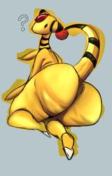 ampharos from nintendo by pyredaemos
