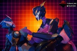 airachnid_(trawert) alien alien/human alien_girl alien_humanoid arcee_(prime) cybertronian girl hssakai robot stuarth_sakai transformers transformers_prime trawert