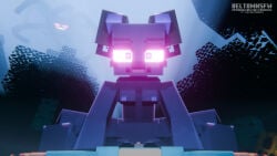 minecraft microsoft hornycraftgame endergirl endergirl_(hornycraft) jpeg mine-imator blender blender_(software) blender_eevee detailed_background beltomnsfw tagme pussy black_hair black_body glowing_eyes glowing_genitalia forest_background forest glasses glasses_on_head ahegao tongue tongue_out heart-shaped_pupils purple_eyes small_breasts steve_(minecraft) open_mouth cowgirl_position looking_at_viewer shadikbitardik tentacle female female_focus female_on_top vaginal_penetration vagina vaginal_sex vaginal_insertion