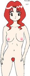 breasts color female female_only front_view hair human human_only lily_(pokemon) nintendo nude pokemon solo tagme