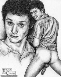 actor ass black_and_white butt celebrity disney in_character looking_at_viewer looking_back male male_only middle_eastern middle_eastern_male phil_diffy phil_of_the_future raviv_"ricky"_ullman rough_canvas sketch teen_boy uncolored