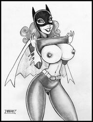 barbara_gordon batgirl batman_(series) dc female female_only human monochrome solo tagme zeus(artist)