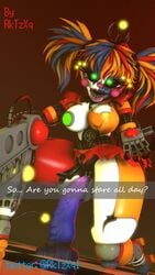 3d baby_(fnafsl) bad_dragon breasts circus_baby circus_baby_(fnaf) claws cosmic_trance dildo female female_only five_nights_at_freddy's green_eyes pussy pussy_juice rktzxq robot robot_girl scrap_baby scrap_baby_(cosmic_trance) scrap_baby_(fnaf) sex_toy sharp_teeth solo solo_female solo_focus source_filmmaker