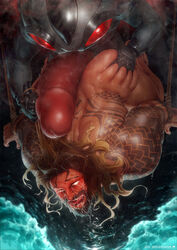 abs aquaman aquaman_(series) biceps black_manta gay huge_balls huge_cock huge_testicles hyper hyper_balls hyper_genitalia hyper_muscles hyper_penis hyper_testicles male male_focus male_only muscle muscles muscular muscular_arms muscular_back muscular_legs muscular_male muscular_thighs nipples pecs rokudenashi veins veiny_muscles veiny_penis