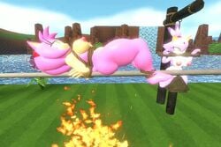 3d amy_rose animated anthro blaze_the_cat cannibalism cooking gynophagia literal_spitroast mp4 pj87 sonic_(series) sound tagme video