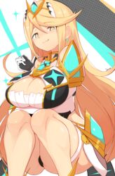 mythra from nintendo by jellcaps