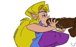 bimbo blowjob cd-i dark-skinned_male dark_skin fellatio female huge_cock hylian interracial male nintendo oral princess_zelda slb the_legend_of_zelda the_legend_of_zelda_(cd-i) zelda_(cd-i)