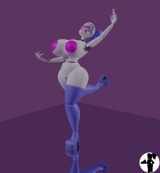 1girls 3d 3d_(artwork) 3d_model ballora ballora_(fnafsl) ballora_(spiderjunior10) big big_breasts breasts five_nights_at_freddy's five_nights_at_freddy's:_sister_location fnaf heels high_heels legwear nude panties pose scottgames simple_background sister_location skirt solo spiderjunior10 stockings