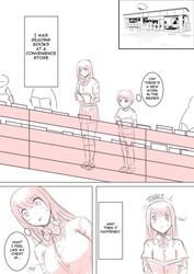 1boy 1girls breast_expansion breasts brother_and_sister comic female tagme teruwo_sun