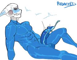 abs anthro cum male male_only penis redactedinlight slime unusual_cum