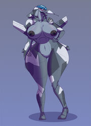 1girls aeromorph aircraft anthro blue_eyes breasts female female_only huge_breasts living_aircraft living_machine looking_at_viewer nipples nude original pussy simple_background skye_(eclypsemagala) solo stiven-youniora su-47 thick_thighs voluptuous wide_hips