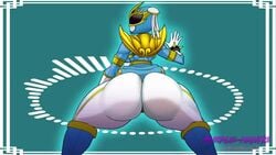 1girls animated ass backside big_ass big_butt blue boots bouncing_ass butt chun-li covered_face crossover curves curvy curvy_body curvy_female curvy_figure female female_only helmet large_ass looking_over_shoulder mask music phoenix power_rangers purplemantis ranger shaking_ass shaking_butt solo solo_female sound spiked_bracelet street_fighter super_sentai thick thick_ass thick_thighs thighs tight_clothing tights twerking video watermark white_gloves wide_hips