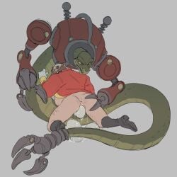 1boy 1cuntboy anthro anus ass ass_grab ass_spread bald boots bottomless bottomless_cuntboy clothing cuntboy dr._eggman dr._eggman_(boom) duo egg egg_laying eggman facial_hair full_body furry furry_male gloves goggles goggles_on_head grabbing_ass green_skin hand_on_ass human human_on_anthro intersex interspecies jacket larger_male light-skinned_male light_skin long_body looking_at_another lyric_the_last_ancient male male/cuntboy mammal mature mature_cuntboy mature_male mustache no_pants open_mouth pussy red_jacket reptile robotic_arms scalie sega siapiymewmdywth size_difference smaller_cuntboy snake sonic_(series) sonic_boom sonic_the_hedgehog_(series) tail white_background
