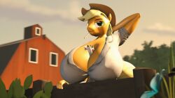 Applejack (Mlp) Rule 34 Image