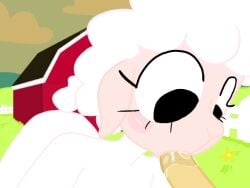 2d 2d_animation adorable animal_ears animated barn big_ass big_ears big_eyes blowjob blowjob_face blush cub cute cute_face farm farmgirl furry furry_ears furry_female furry_tail gerbillo_aea oc original_character sheep sheep_ears sheep_girl sheep_humanoid sheep_tail sucking sucking_penis tagme video