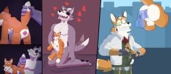 absurd_res anthro anus balls canid canine canis comic deskhyena duo eye_patch eyewear forced fox fox_mccloud furaffinity_link furry gay genitals hi_res male male/male male_focus male_only mammal nintendo plushie plushophilia raised_tail romantic romantic_couple sex smile snout spread_anus spreading star_fox surprised tail voodoo voodoo_doll voodoo_penetration voodoo_sex wolf wolf_o'donnell