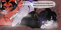 black_sapphire_cookie burning_spice_cookie cookie_run cookie_run_kingdom cum cum_drip cum_inside cuminflation gay gay_sex male male_penetrating male_penetrating_male snugg-glow