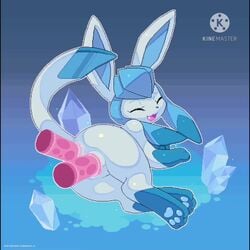 1girls 2boys 3rd_party_watermark anal anal_penetration anal_sex animated anus ass big_ass big_butt big_ears blue_background blue_eyes blue_fur blue_skin camotli cum cum_drip cum_in_ass cum_in_pussy cum_inside double_penetration edit eeveelution female female_penetrated feral fur furry glaceon kinemaster male male/female male_penetrating male_penetrating_female moan moaning moaning_in_pleasure nintendo penis pixel_art pokémon_(species) pokemon pussy short_playtime sound sound_edit sound_effect sound_effects source_request tail vagina vaginal_penetration vaginal_sex video video_game_character video_game_franchise year_request