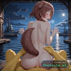 1girl ai_assisted ai_generated anal anal_sex animal_ears arms_held_behind_back arms_pulled_back asleep backlighting blushing brown_eyes brown_hair cloud cowboy_shot dark dark_room dim_lighting dog_ears dog_girl dog_tail doggystyle embarrassed eyes_closed ghost hands_up hololive horror_(theme) hypno indoors inugami_korone night night_sky open_mouth outdoors passed_out perky_tits prone_bone purple_tongue rough_sex sleeping thick_cock tongue virtual_youtuber water