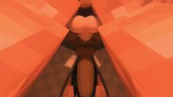 1boy 1boy1futa 1futa ahegao_face big_dom_small_sub blacksmith blonde_futa blonde_hair bronze_(metal) clothed_to_nude cum cumming_from_anal_sex dark-skinned_futa erect_while_penetrated erected_penis fishnet_legwear futa_penetrated golem_(minecraft) heart-shaped_pupils horny_futa male_on_futa mine-imator minecraft no_sound nude orange_eyes ponytail ponytail_futa precum precum_drip small_breasts smiling_at_partner tagme video webbed_legs