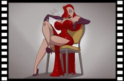 jessica rabbit from disney by gewd-boi