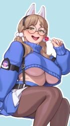 moe (blue archive) from blue archive by rizdraws