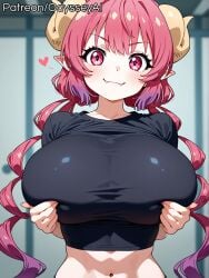 ilulu from kobayashi-san chi no maidragon by odysseyai